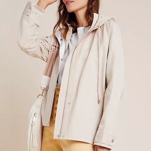 Anthropologie Cormac Knit-Back Utility Jacket